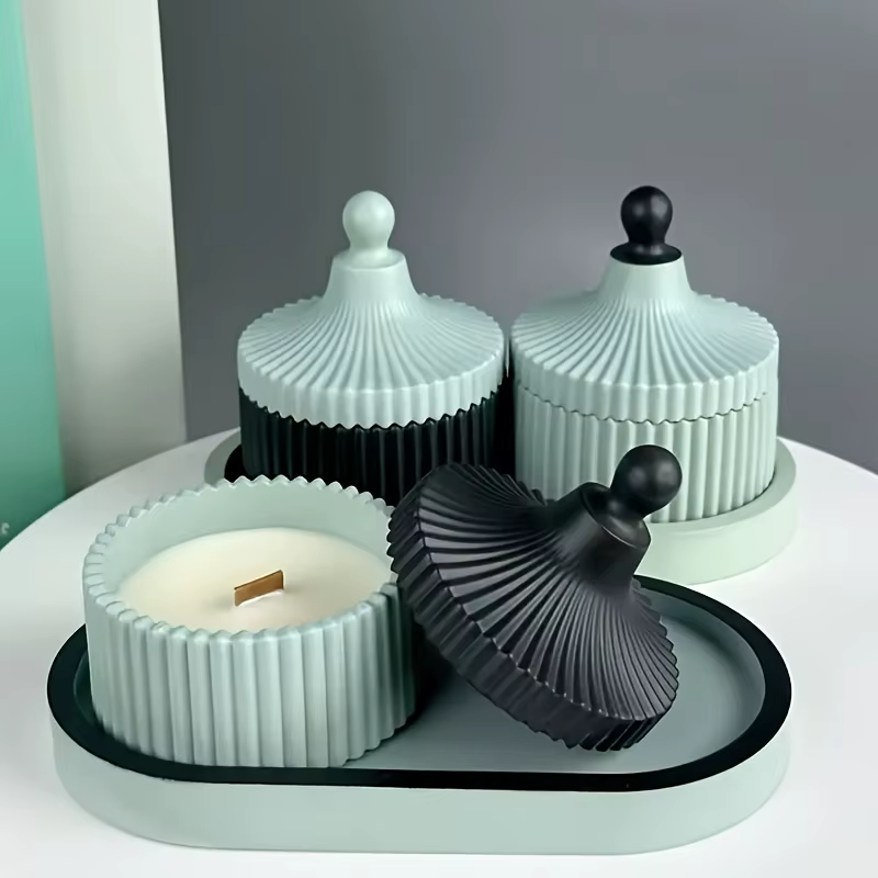 Silicone Molds Oval Tray Mold - 4PC
